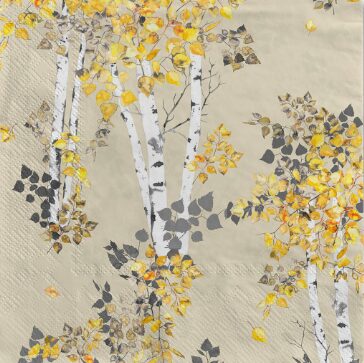 Jesenné obrúsky MANK MYLO tissue 33x33cm 100ks