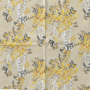 Jesenné obrúsky MANK MYLO tissue 33x33cm 100ks – Obrázok 5