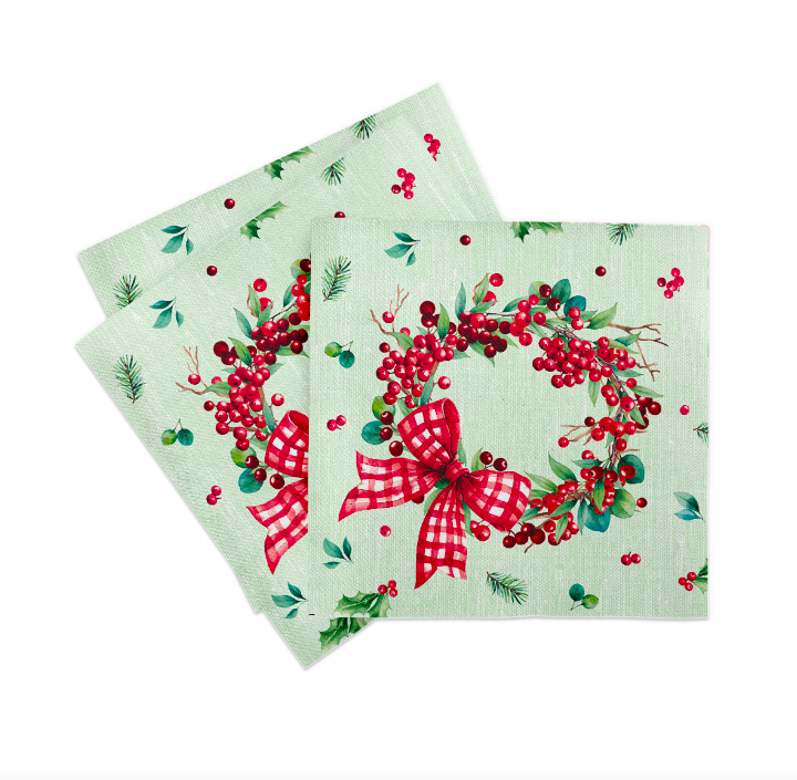 VIANOČNÉ OBRÚSKY MANK NAEL Linclass 40x40cm 50ks – Obrázok 3