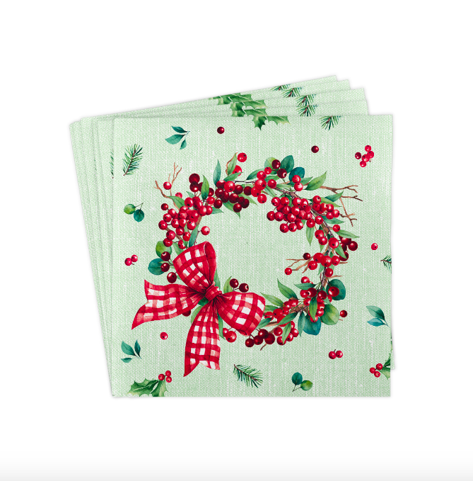 VIANOČNÉ OBRÚSKY MANK NAEL Linclass 40x40cm 50ks – Obrázok 5