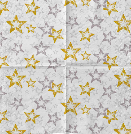 VIANOČNÉ OBRÚSKY MANK ALLISON tissue 33x33cm 100ks – Obrázok 2