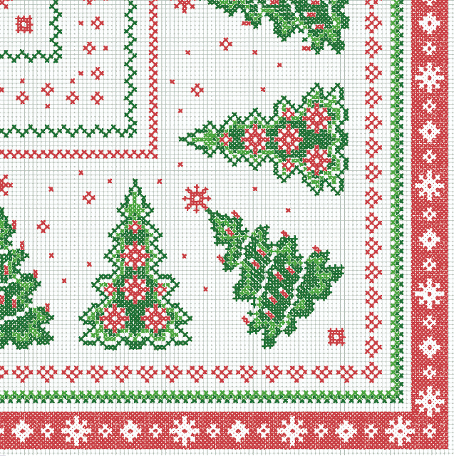 VIANOČNÉ OBRÚSKY MANK GINA Linclass netkaná textília 40x40cm 50ks